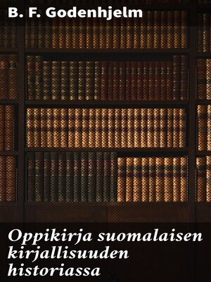 cover image of Oppikirja suomalaisen kirjallisuuden historiassa